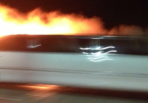 Can you smoke in the back of a limo?